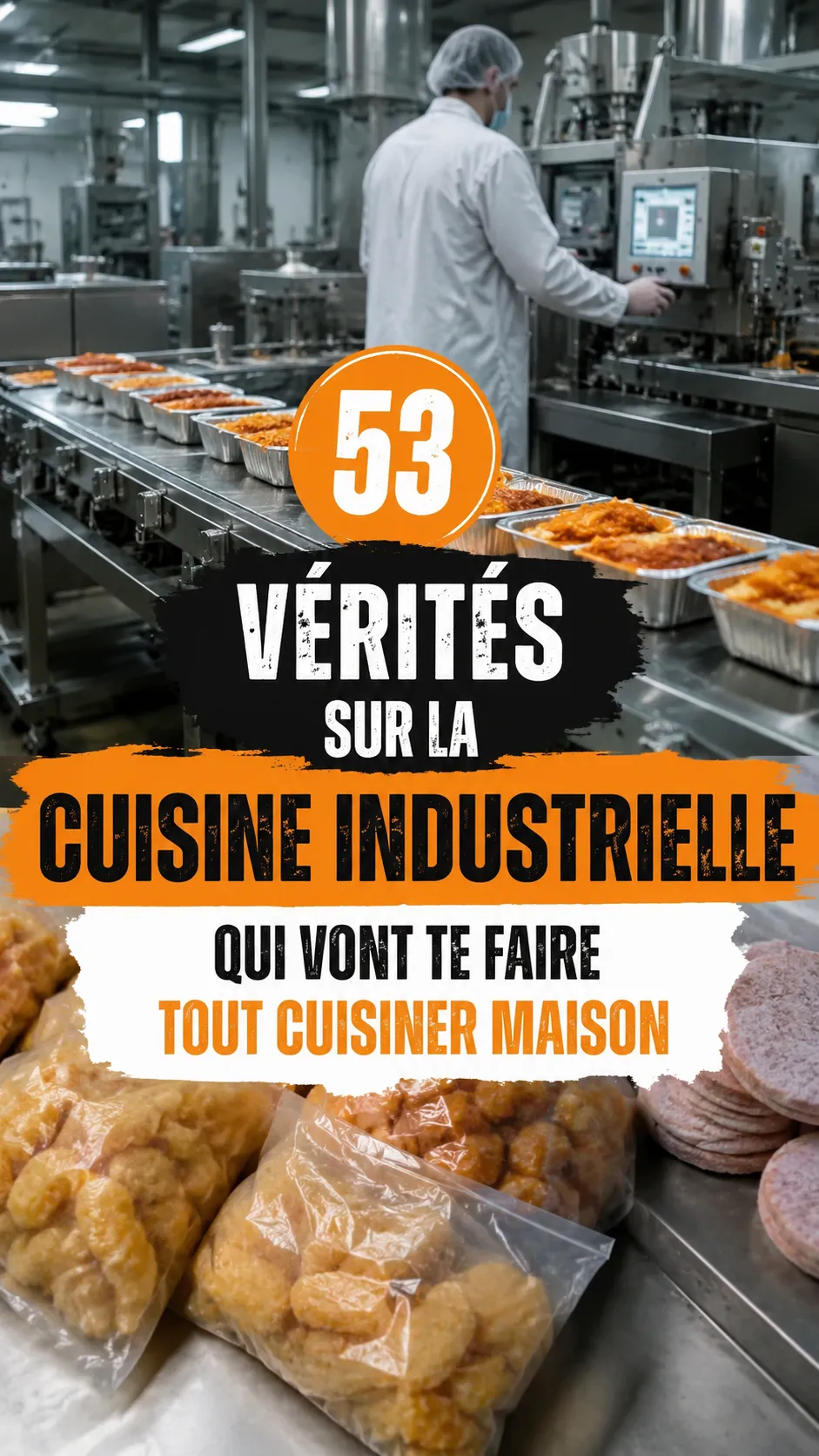53 Vérités Sur La Cuisine Industrielle — Pourquoi Tout Cuisiner Maison (recettes)