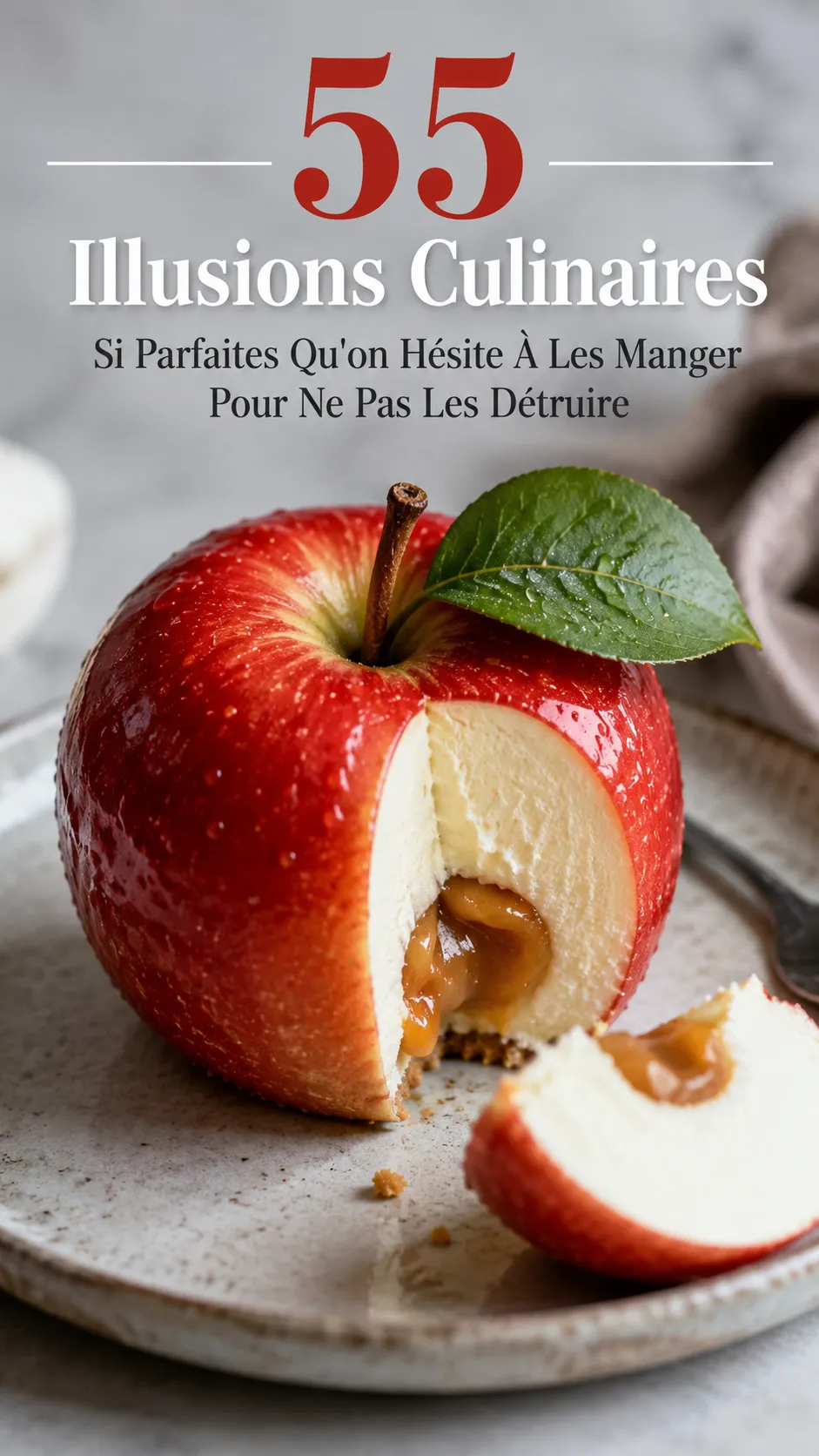 55 Illusions Culinaires Si Parfaites Qu'on Hésite À Les Manger Pour Ne Pas Les Détruire