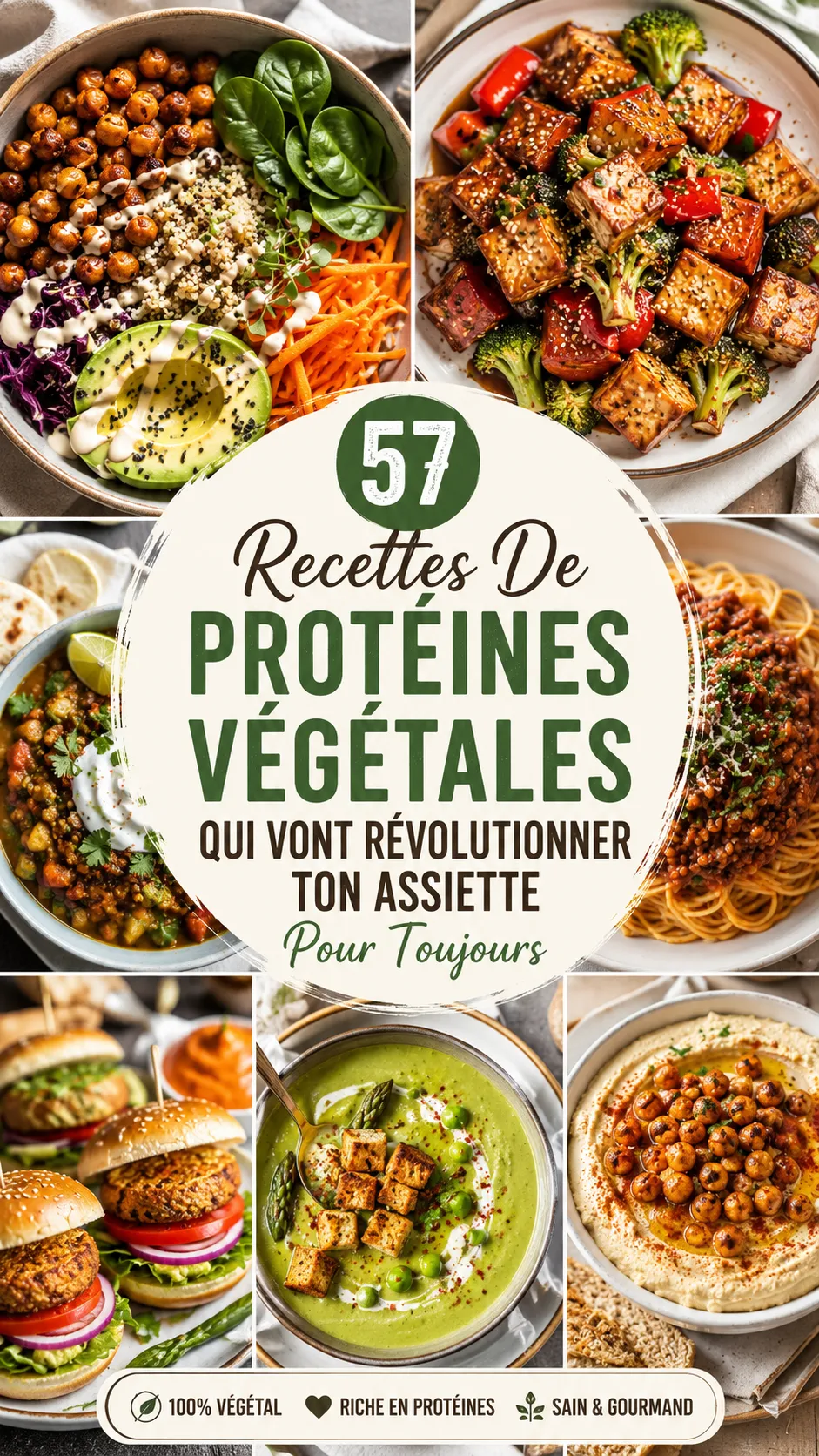 57 Recettes De Protéines Végétales Qui Vont Révolutionner Ton Assiette Pour Toujours