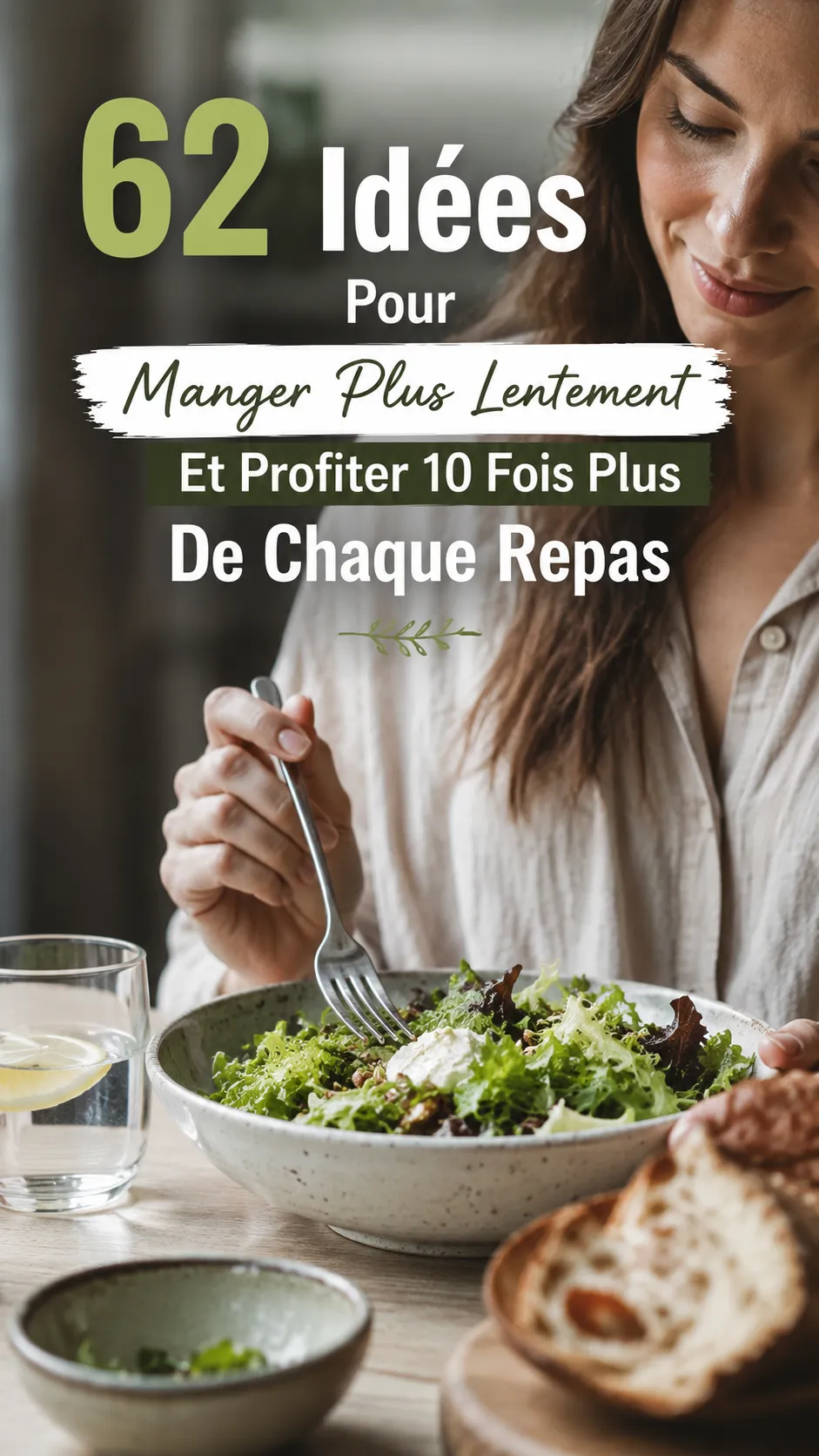 62 Idées Pour Manger Plus Lentement Et Profiter 10 Fois Plus De Chaque Repas (guide actionnable)