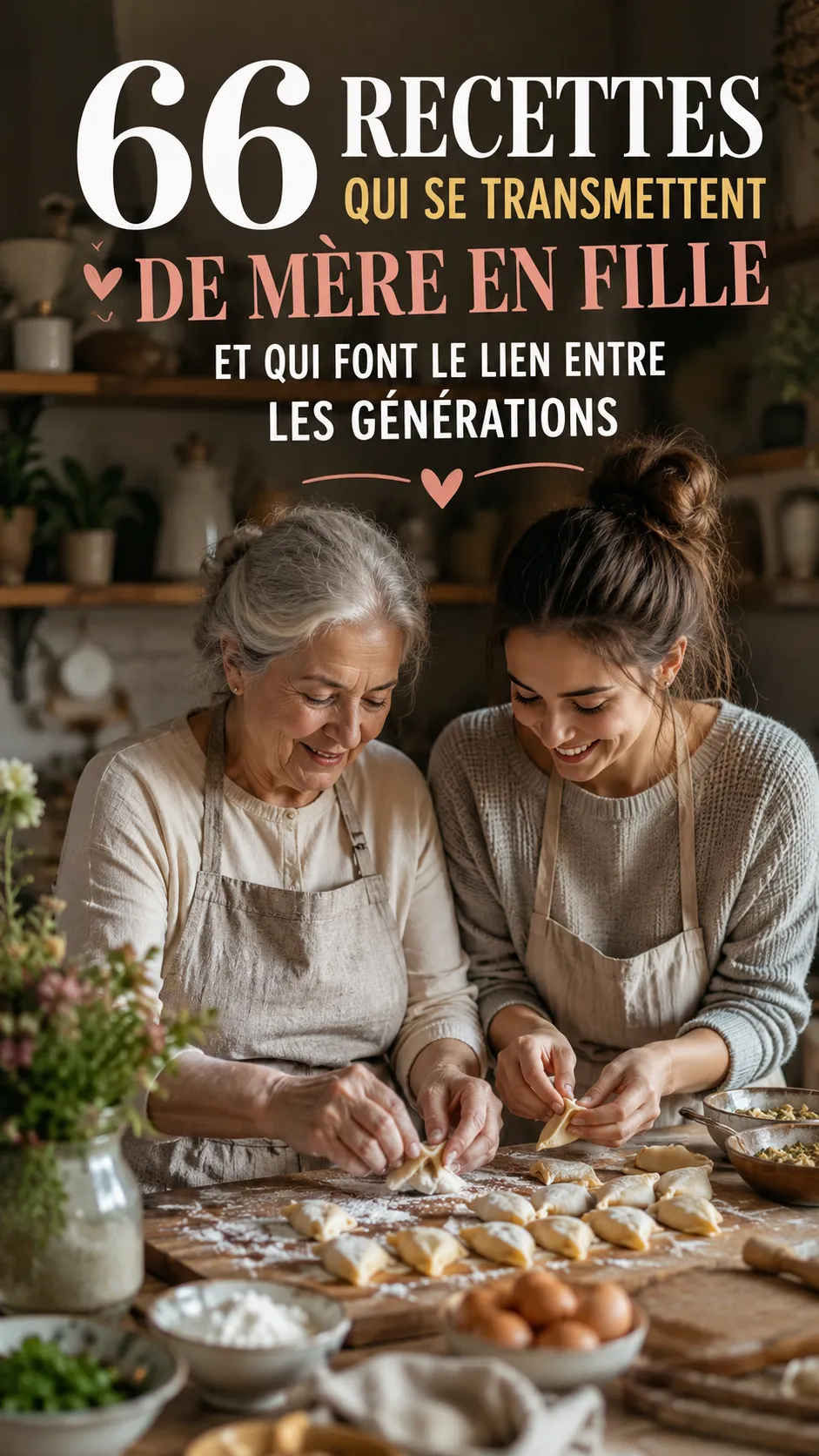 66 Recettes Qui Se Transmettent De Mère En Fille Et Qui Font Le Lien Entre Les Générations