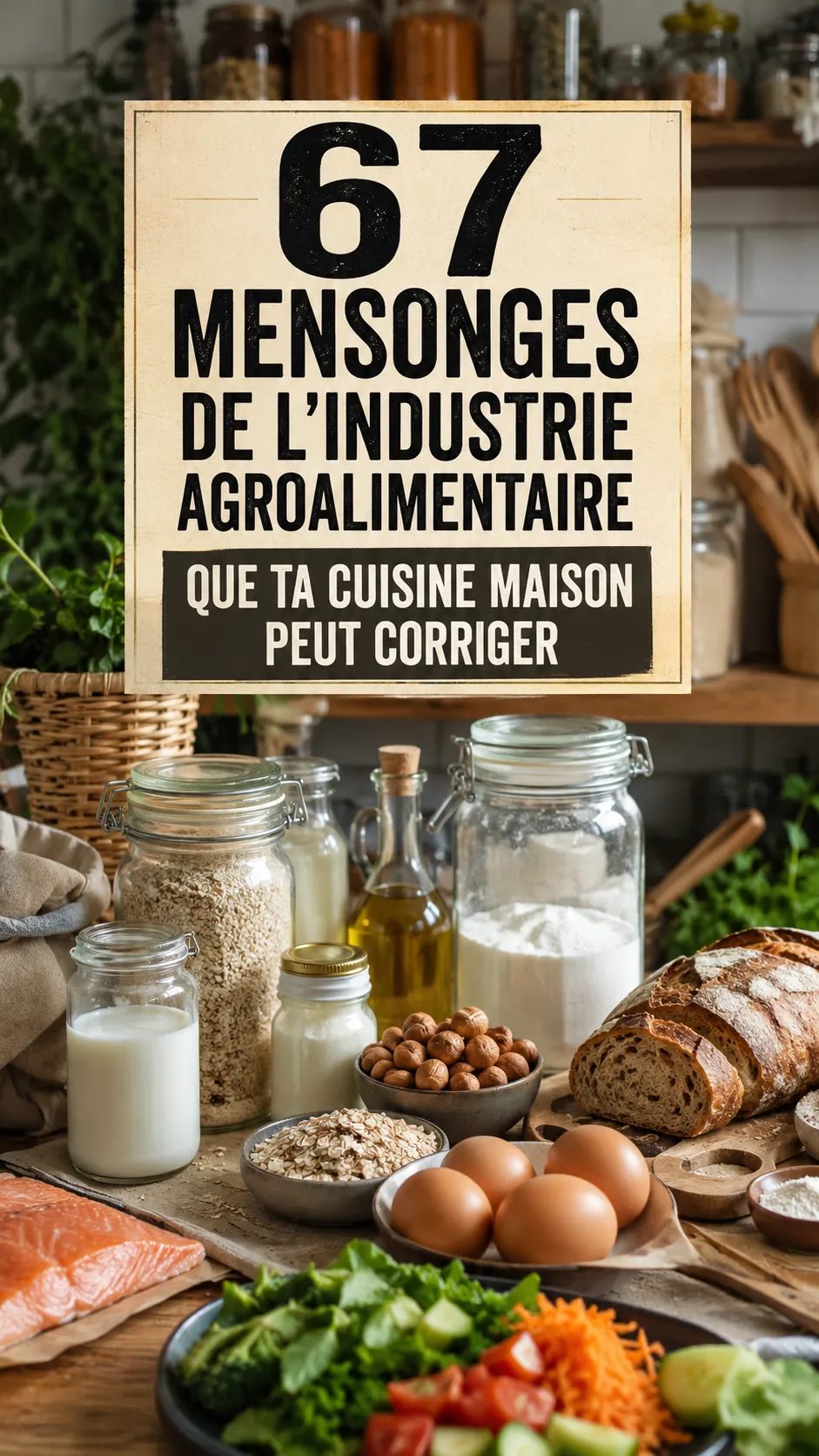 67 Mensonges De L'industrie Agroalimentaire — Solutions Maison (mayo, bouillon, compote)
