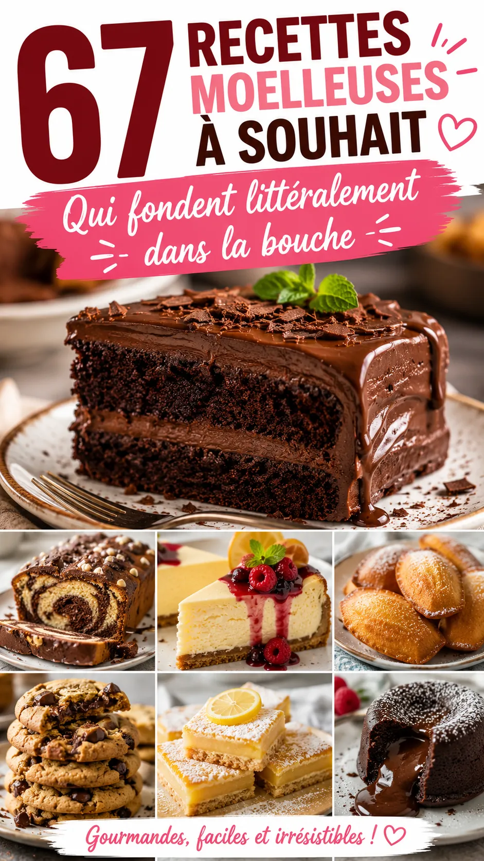 67 Recettes Moelleuses À Souhait Qui Fondent Littéralement Dans La Bouche