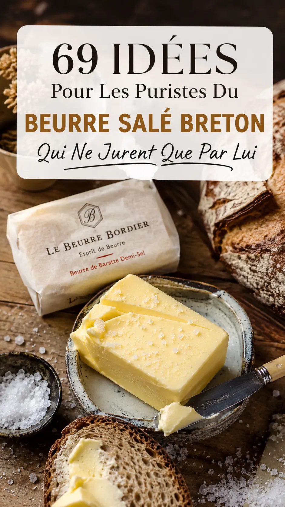 69 Idées Pour Les Puristes Du Beurre Salé Breton (tartines, kouign-amann, caramel)