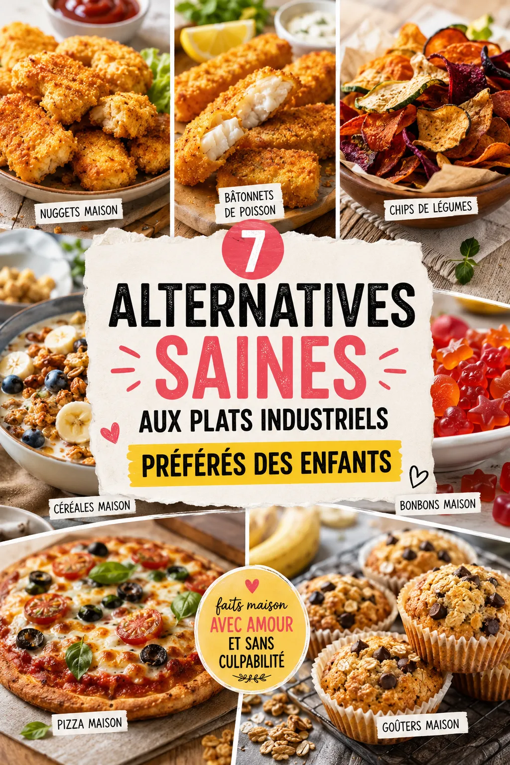 7 Alternatives Saines Aux Plats Industriels Préférés Des Enfants