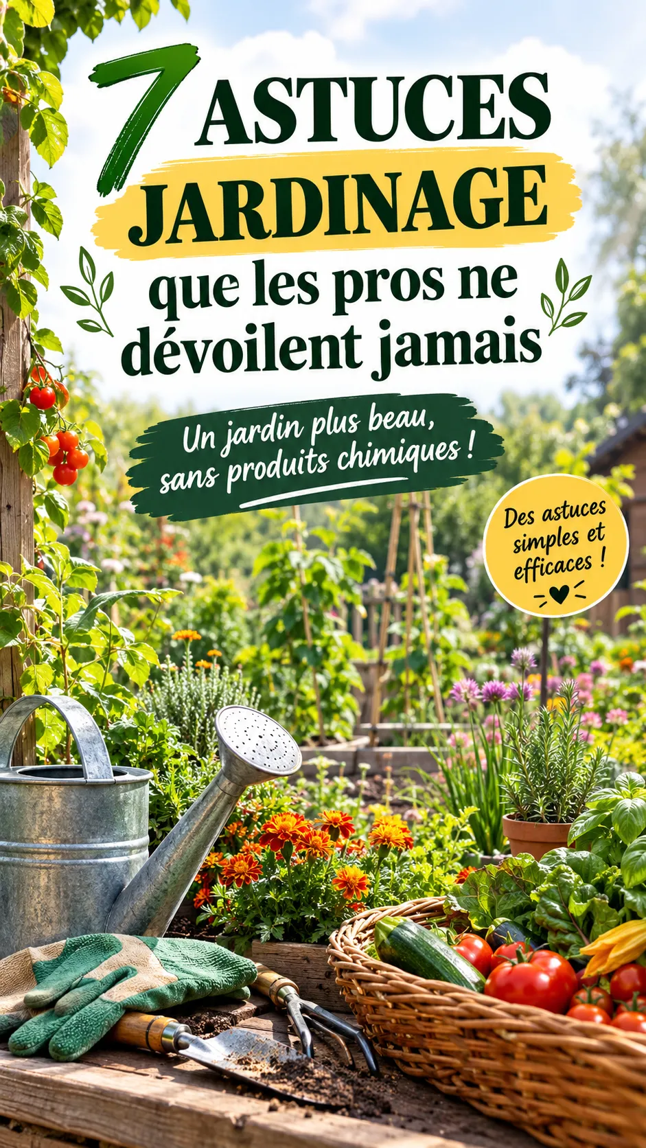 7 astuces jardinage que les pros ne dévoilent jamais