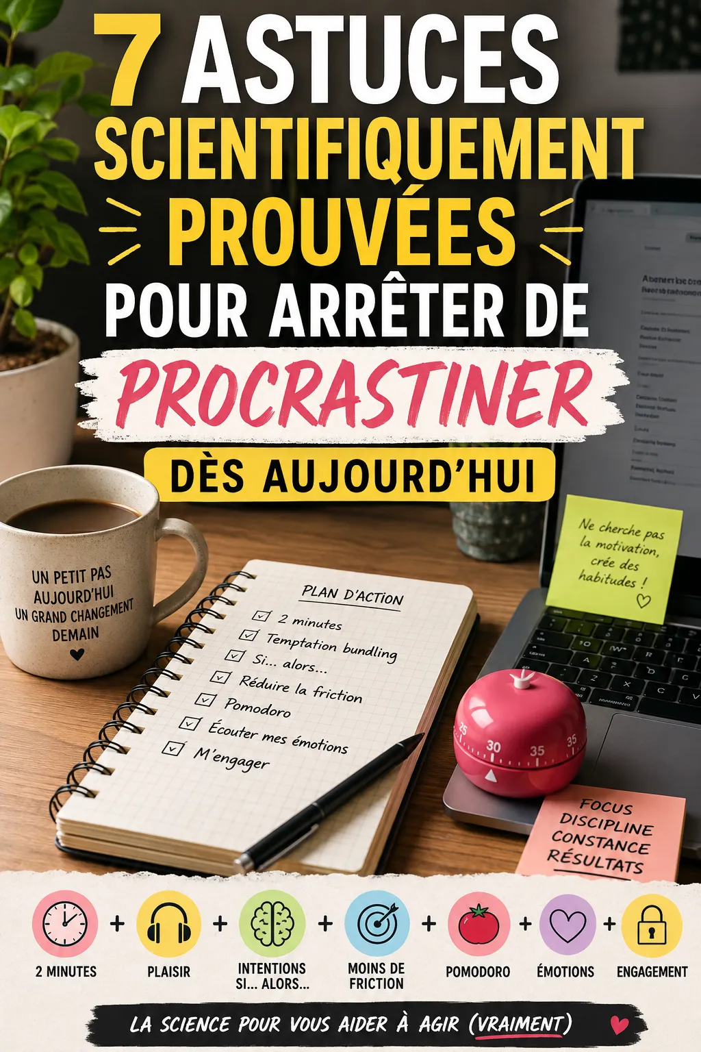 7 Astuces Scientifiquement Prouvées Pour Arrêter De Procrastiner Dès Aujourd'hui
