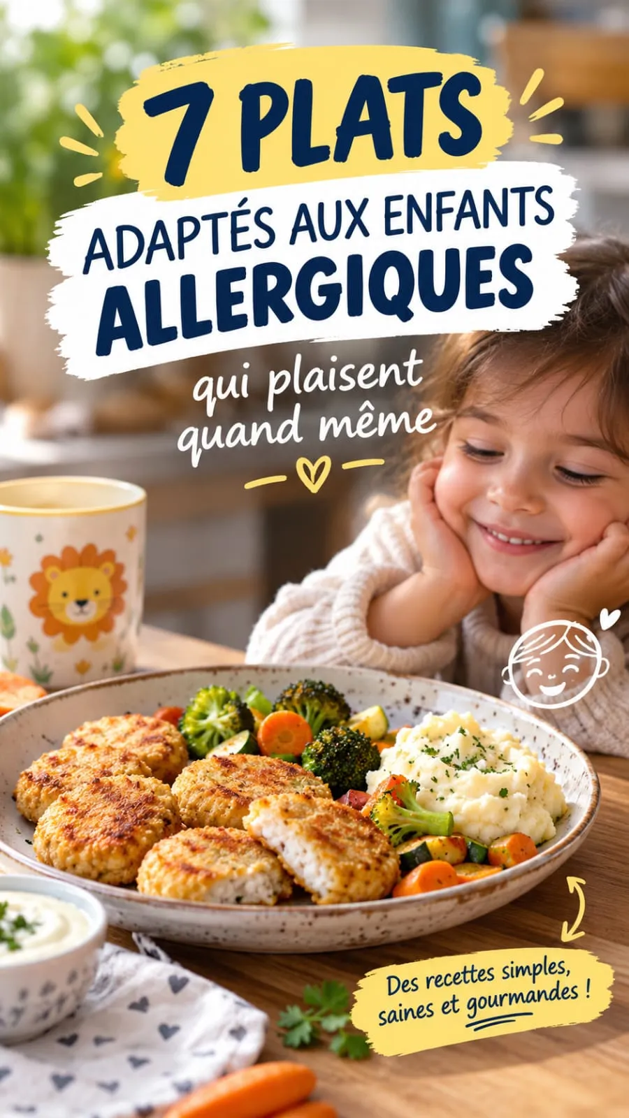 7 plats adaptés aux enfants allergiques qui plaisent quand même (recettes faciles)