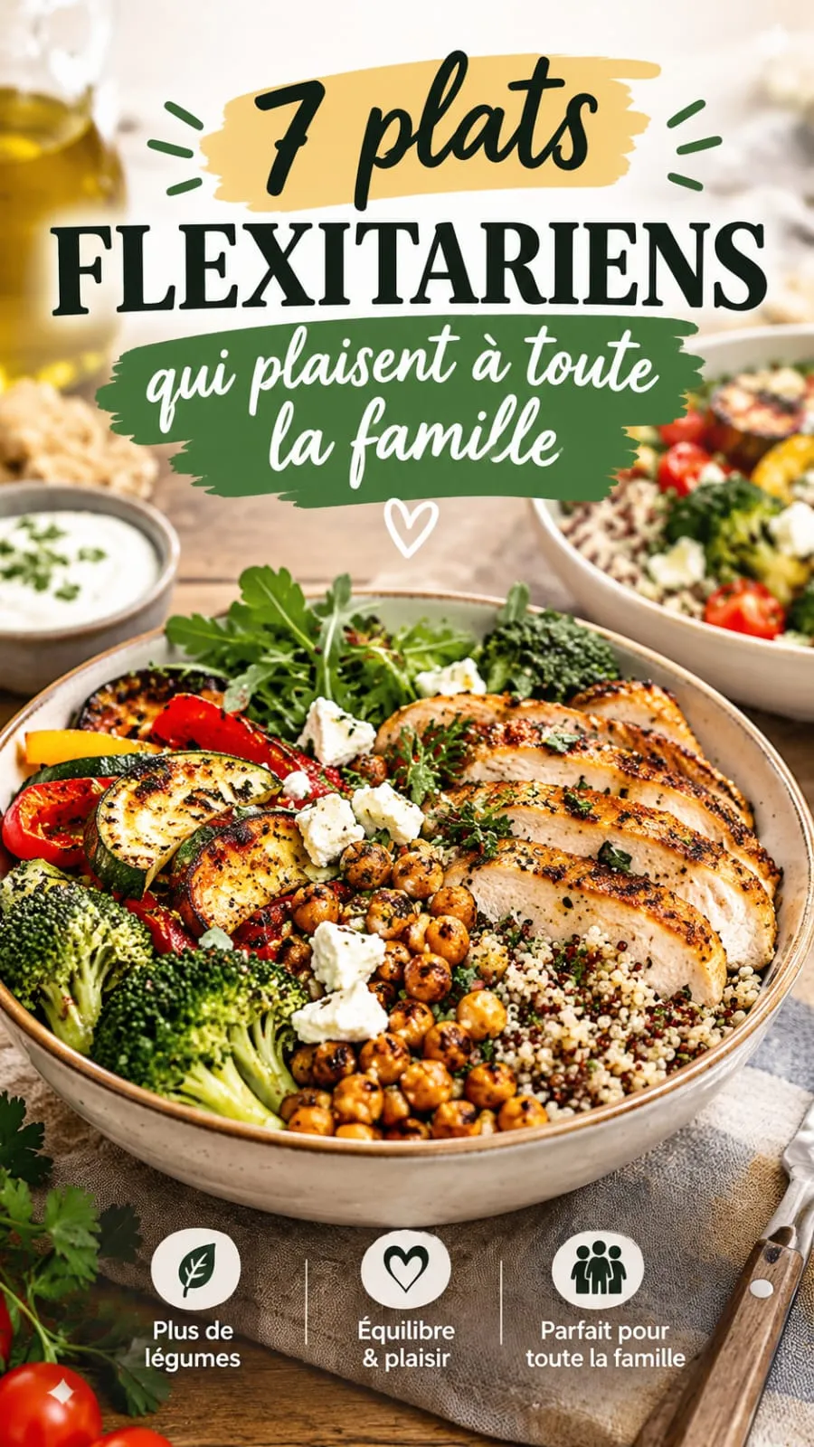7 plats flexitariens qui plaisent à toute la famille (recettes faciles)