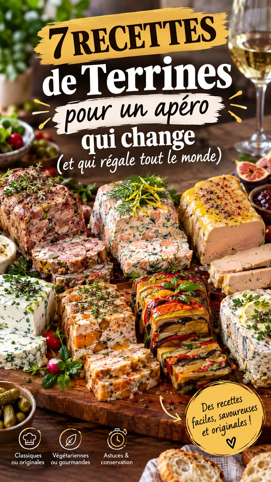 7 recettes de terrines pour un apéro qui change (et qui régale tout le monde)