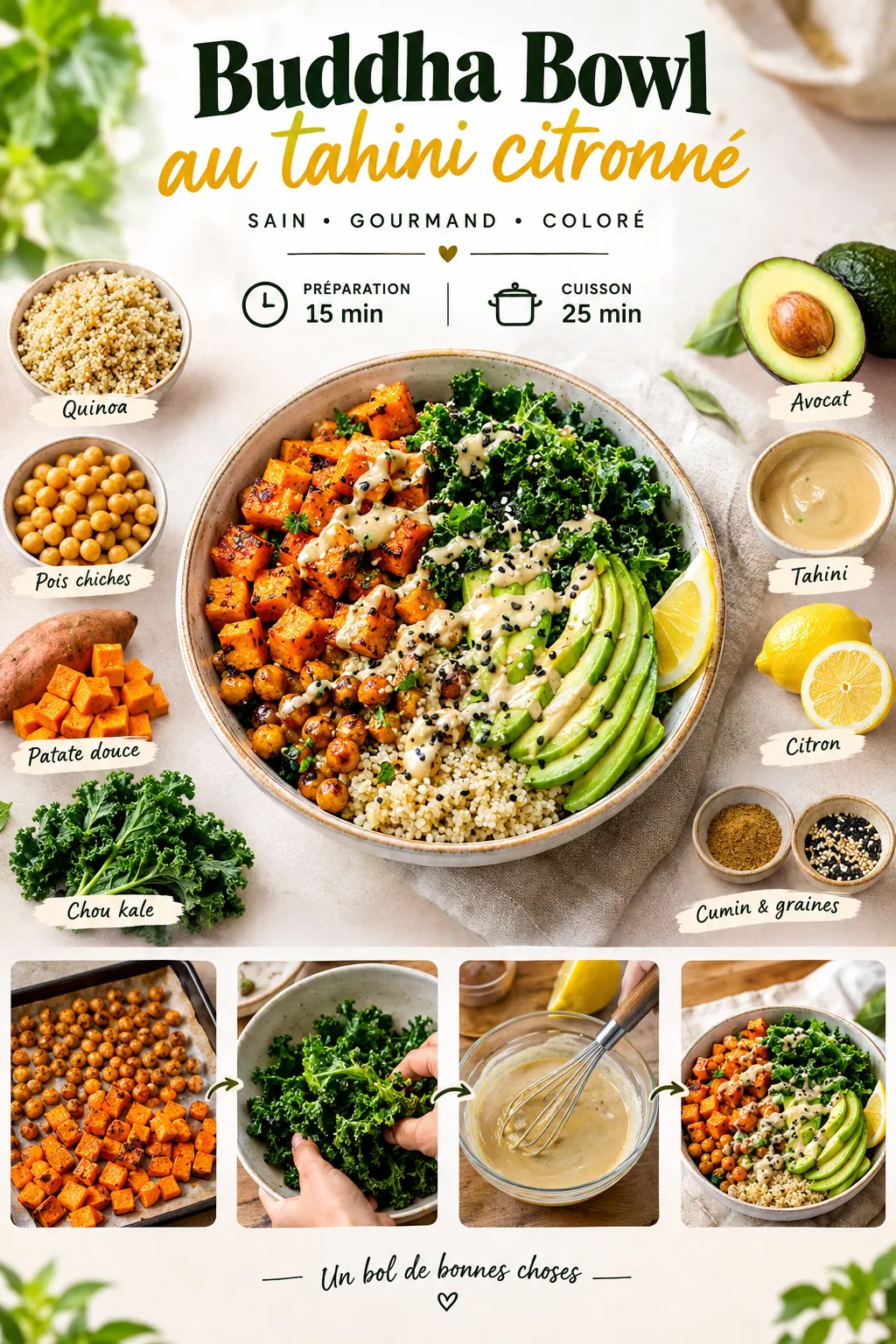 9 Recettes de Bowls Colorés et Équilibrés à Adopter Toute l'Année