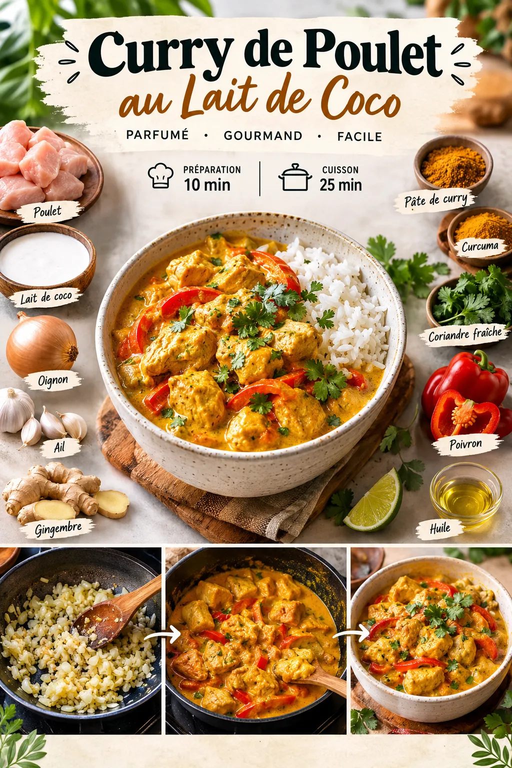 9 Recettes de Curry Parfumés et Faciles à Préparer Chez Soi