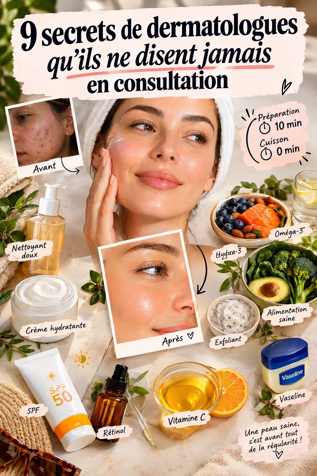 9 secrets de dermatologues qu'ils ne disent jamais en consultation