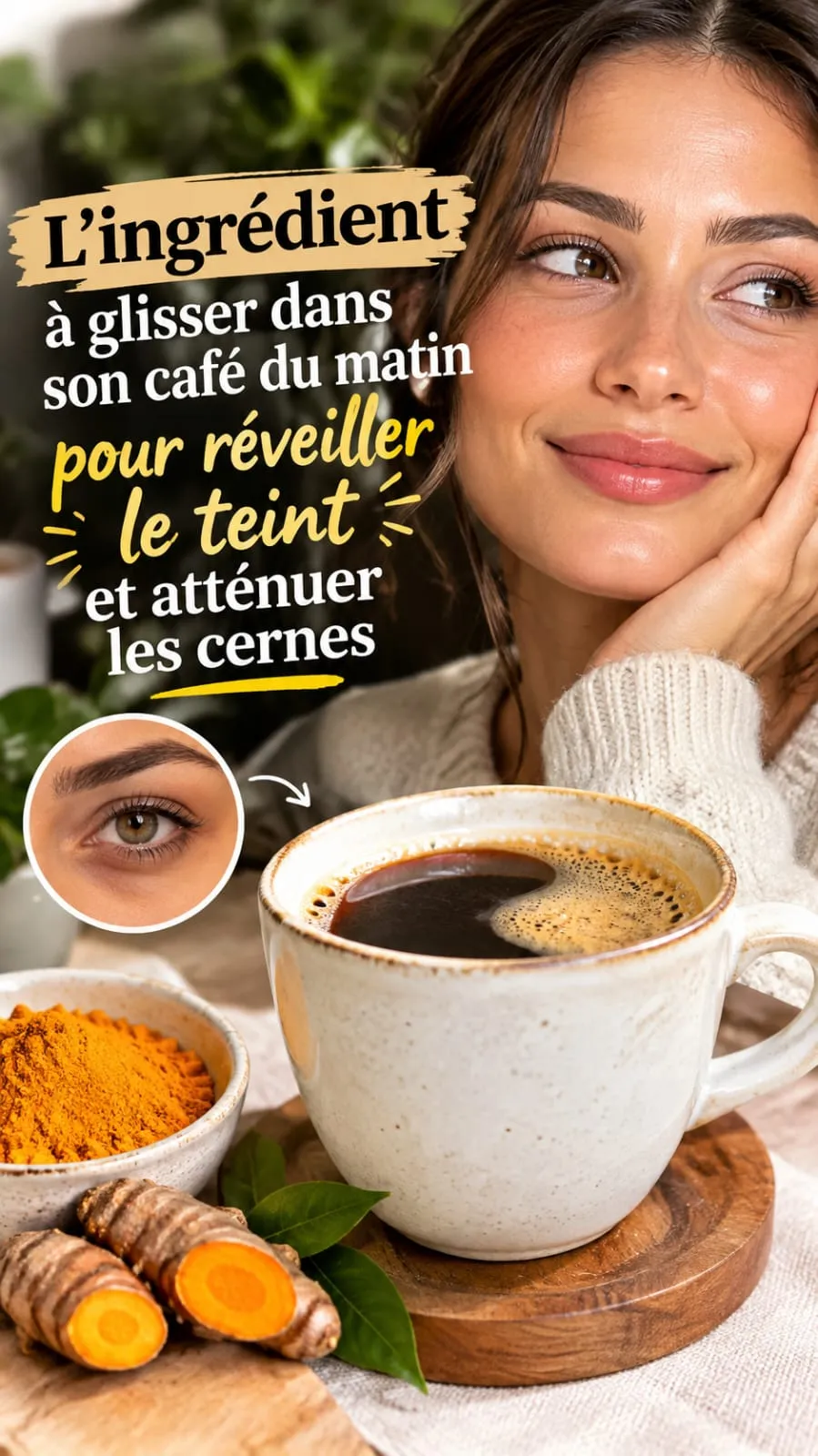 Café au collagène : l'astuce du matin pour un teint éclatant et des cernes atténués