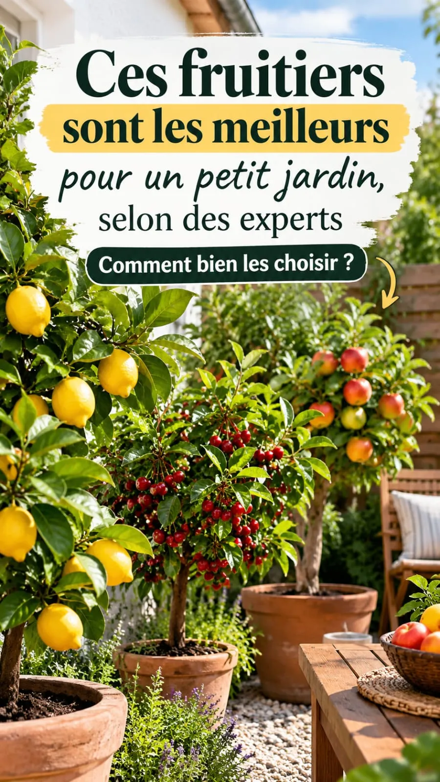 Ces fruitiers sont les meilleurs pour un petit jardin, selon les pros : comment bien les choisir