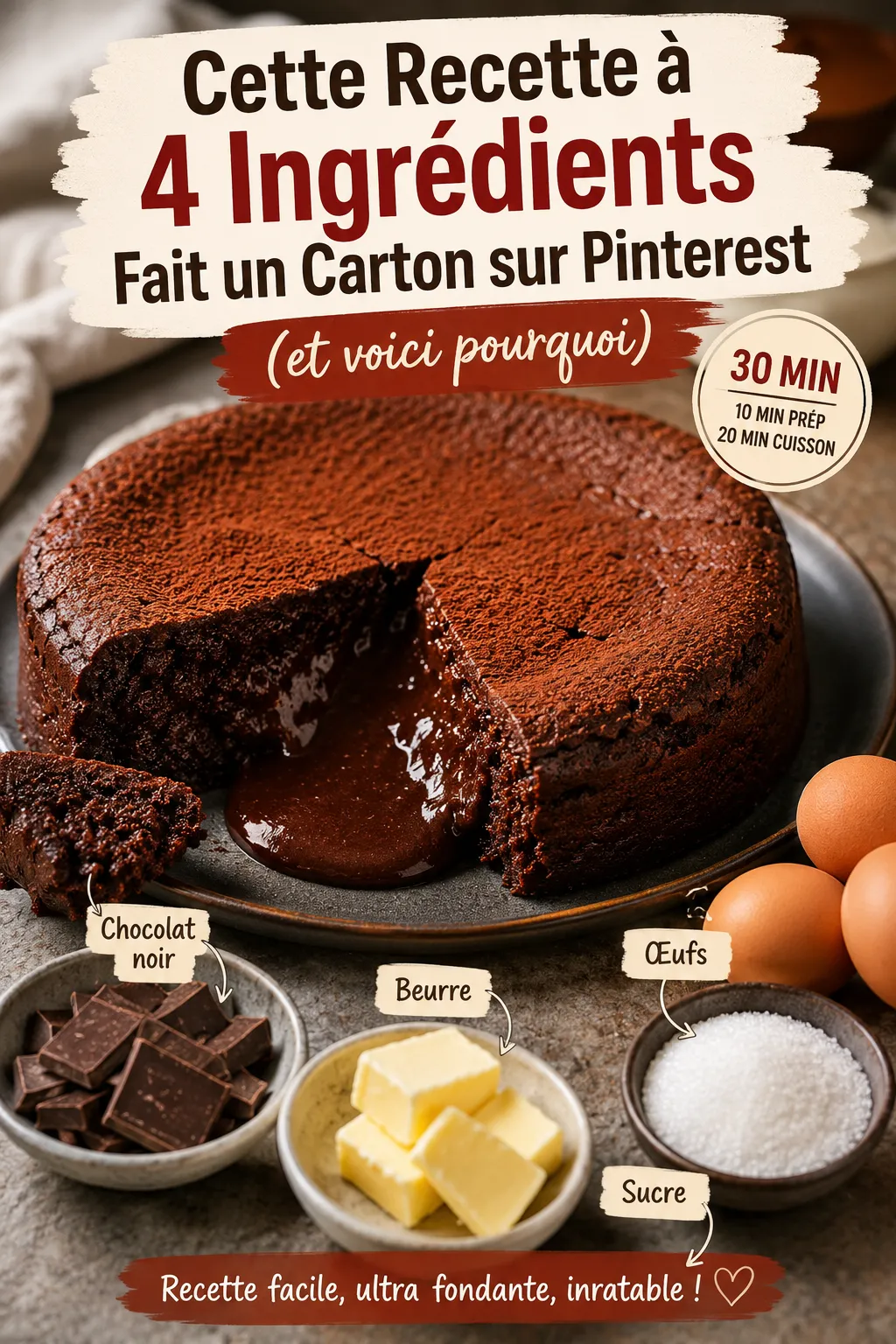 Cette Recette à 4 Ingrédients Fait un Carton sur Pinterest (et voici pourquoi)