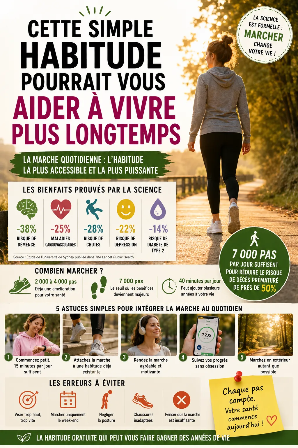 Cette simple habitude pourrait vous aider à vivre plus longtemps