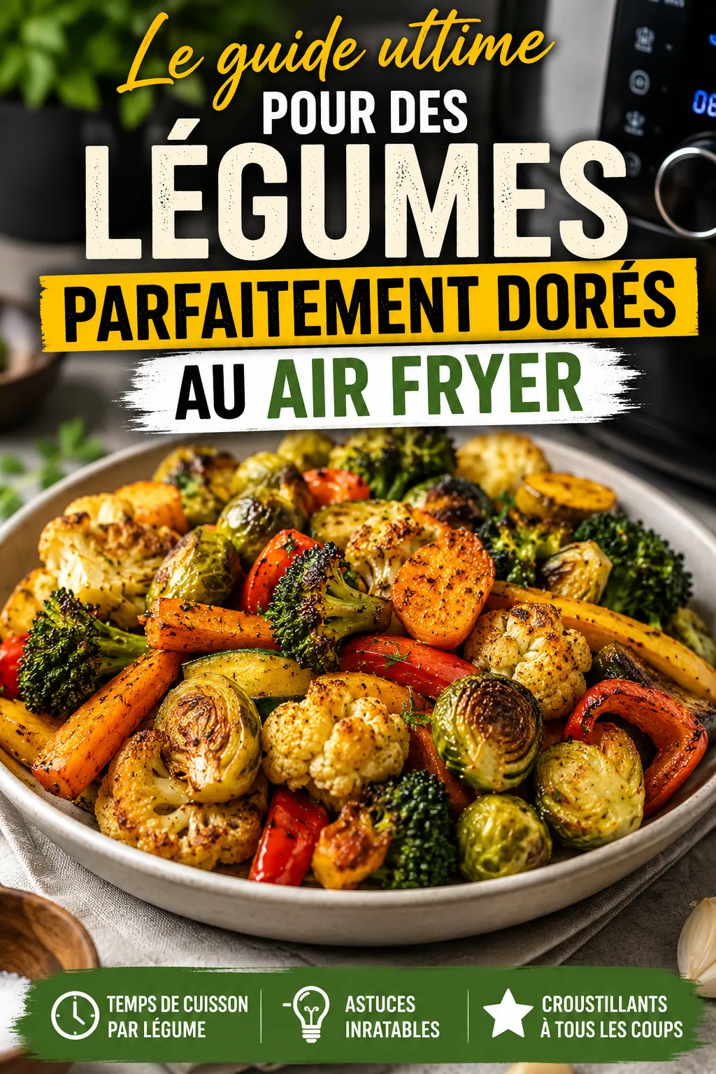 Comment Cuire Vos Légumes Au Air Fryer Pour Qu'ils Soient Parfaitement Dorés