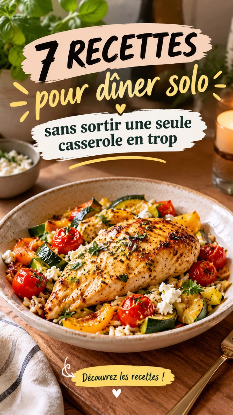 Dîner solo : 7 recettes sans sortir une seule casserole en trop
