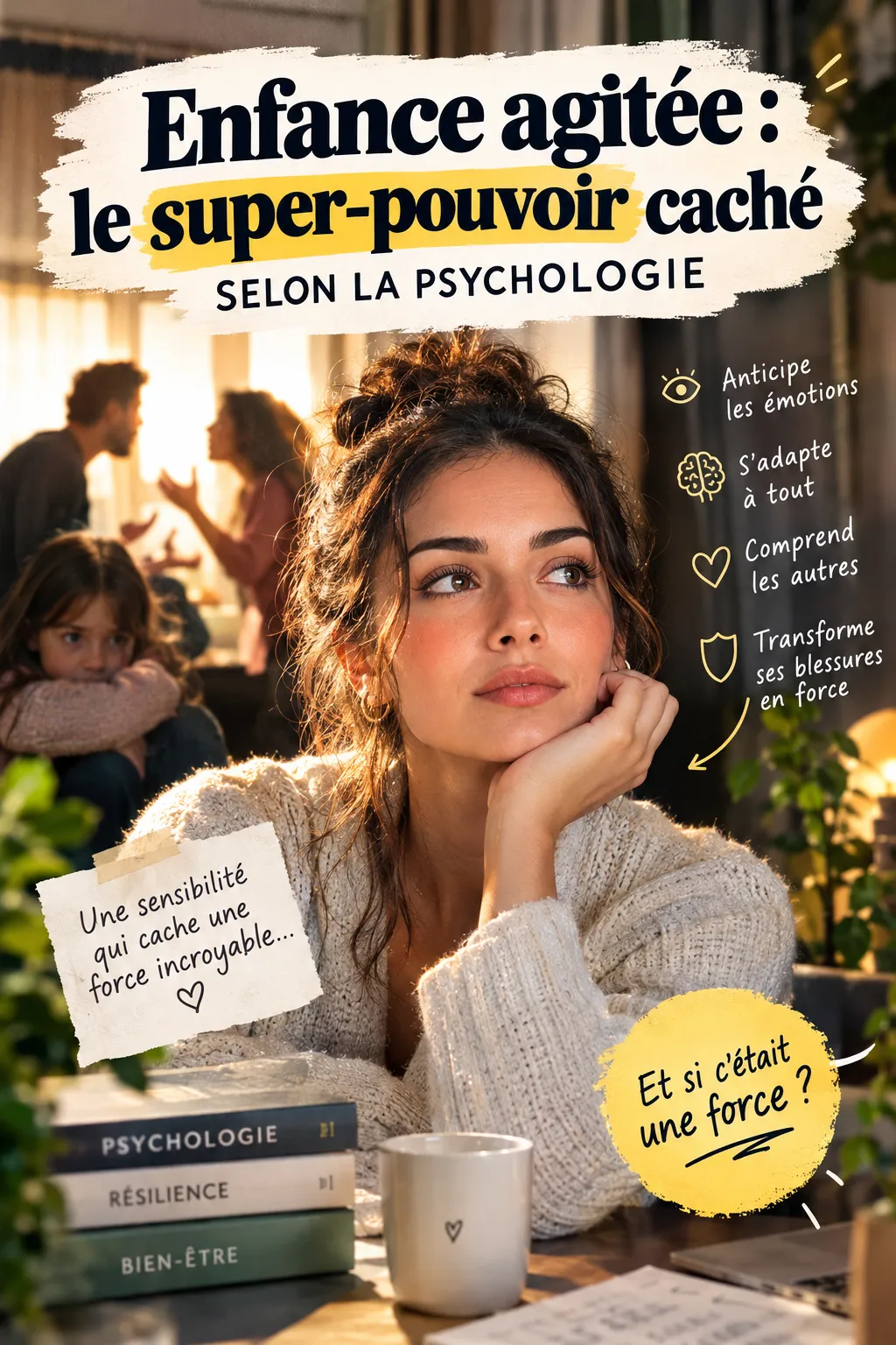 Enfance agitée : le super-pouvoir caché selon la psychologie