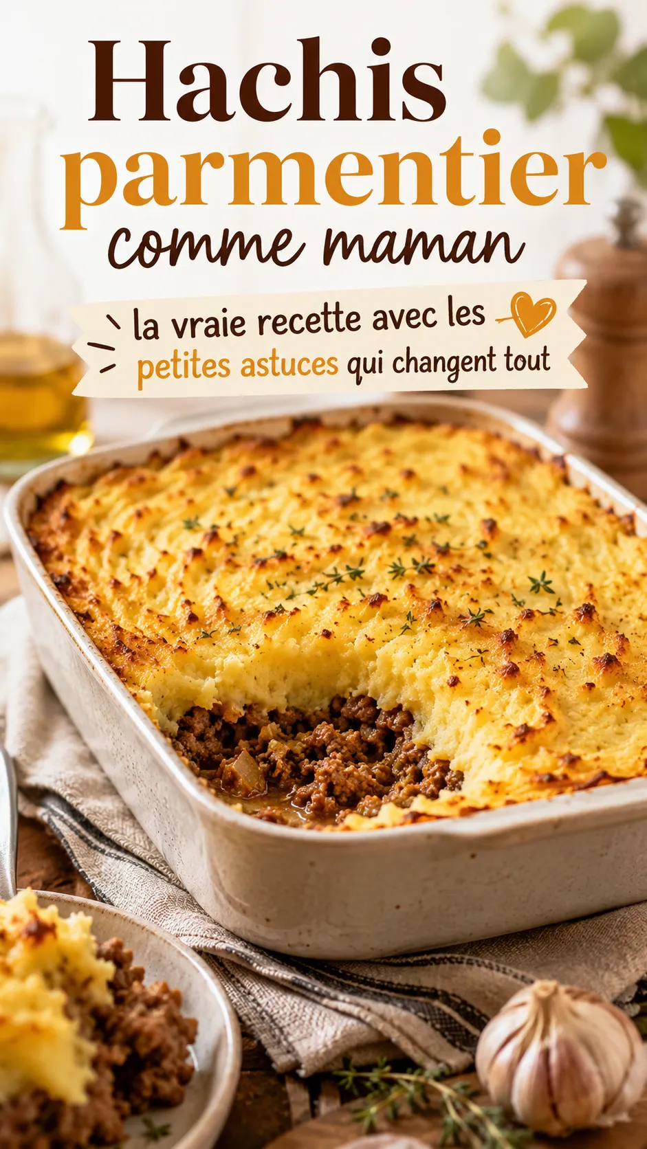 Hachis parmentier comme maman : la vraie recette avec les petites astuces qui changent tout