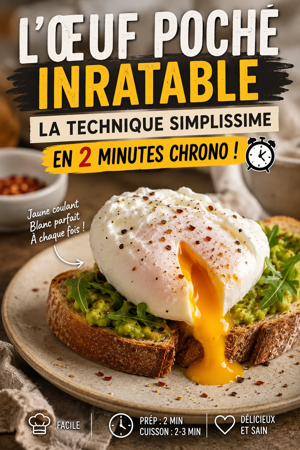 L'Œuf Poché Inratable : La Technique Simplissime En 2 Minutes Chrono