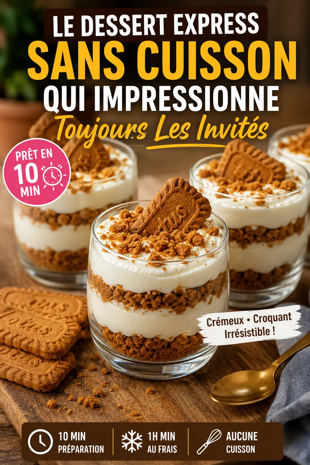 Le Dessert Express Sans Cuisson Qui Impressionne Toujours Les Invités