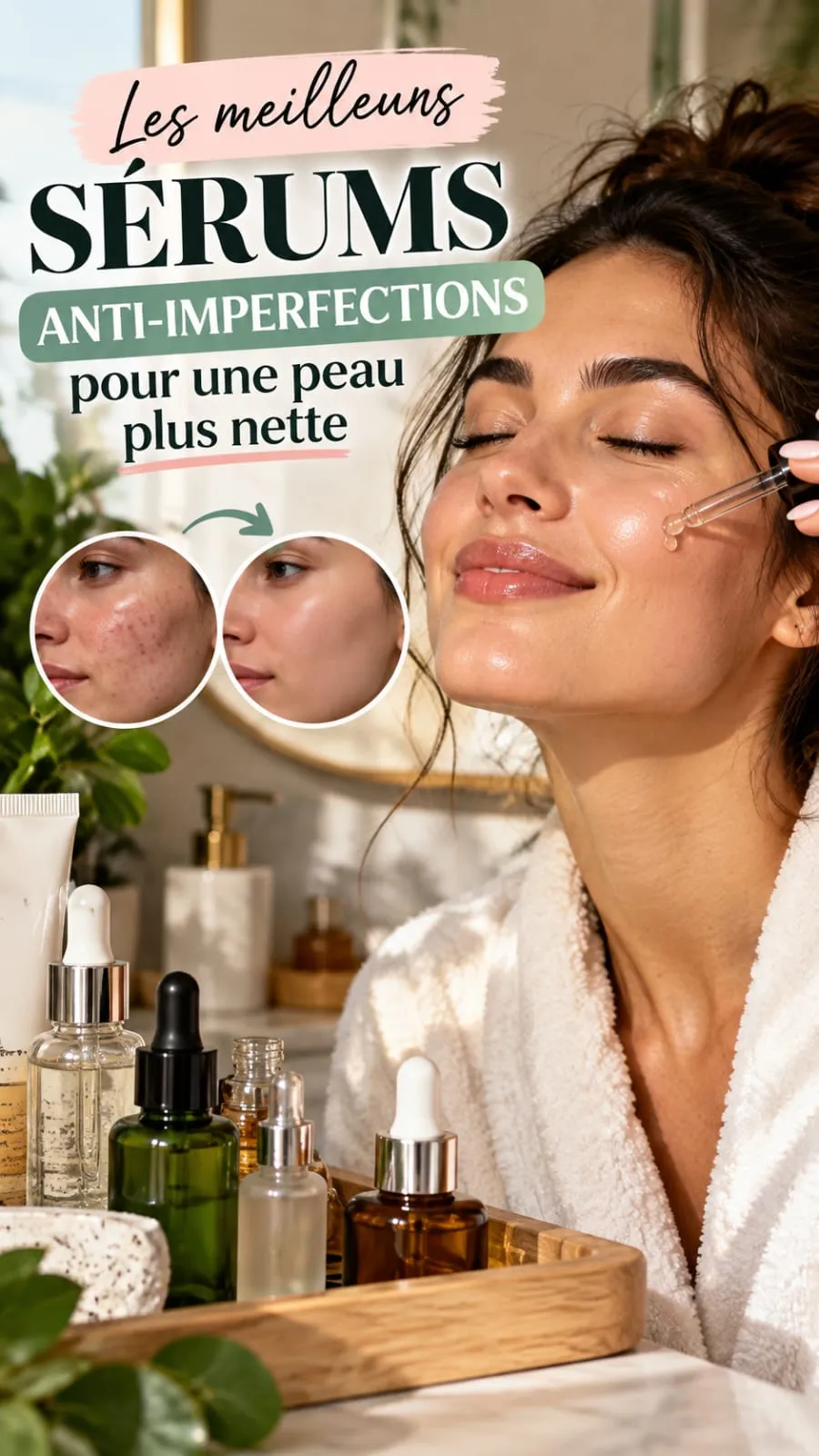 Meilleurs sérums anti-imperfections pour une peau nette