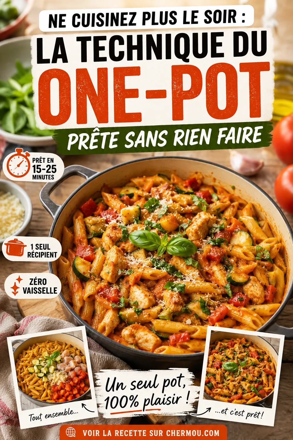 Ne Cuisinez Plus Le Soir : La Technique Du "One-Pot" Prête Sans Rien Faire