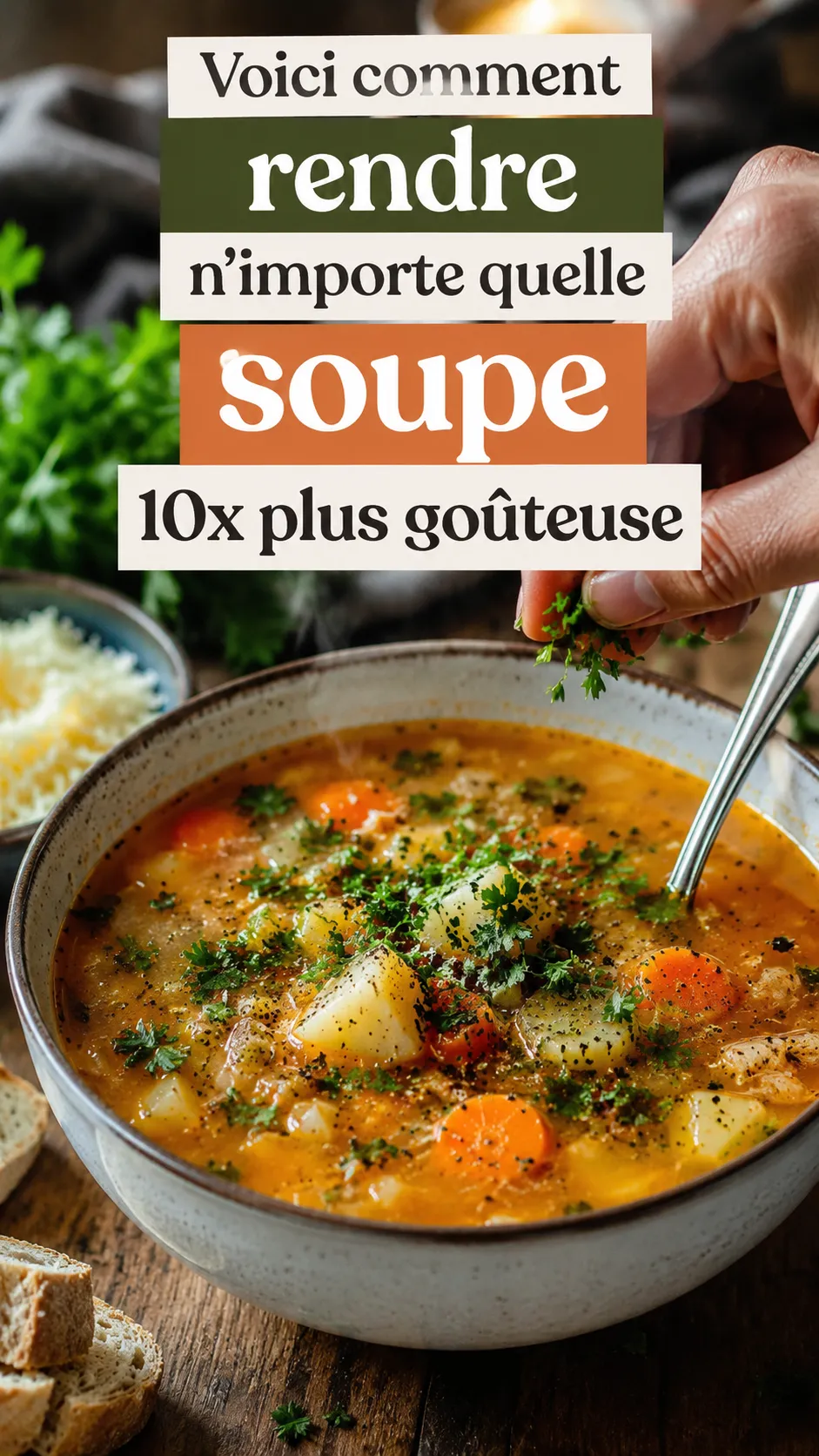Voici comment rendre n'importe quelle soupe 10x plus goûteuse (les secrets des chefs)