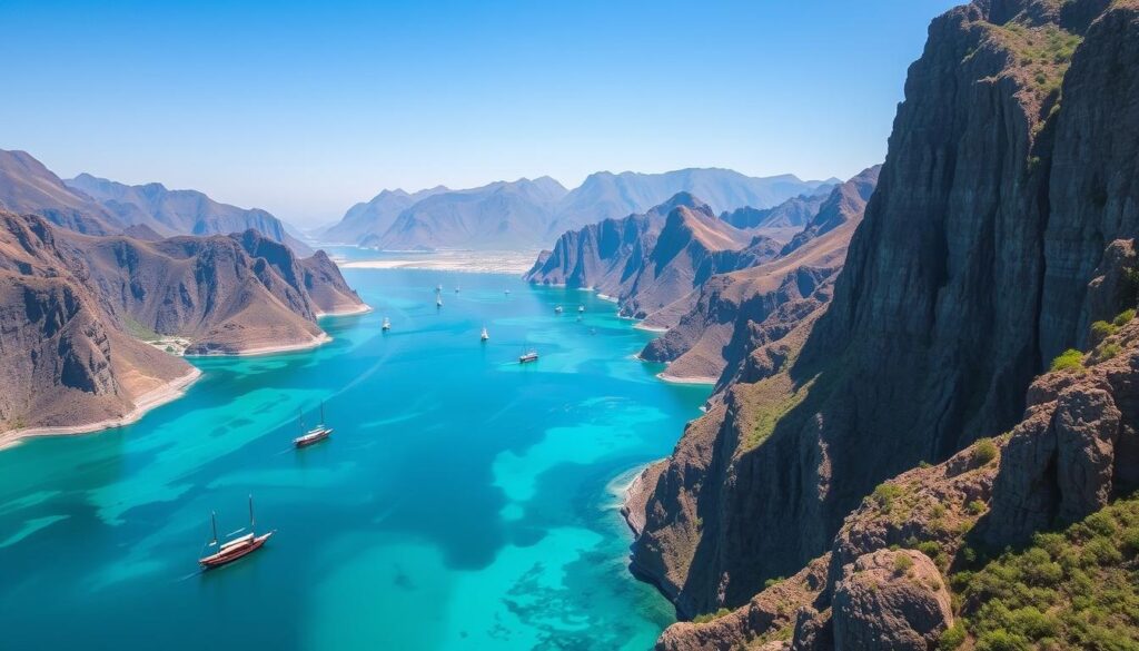 oman carte touristique