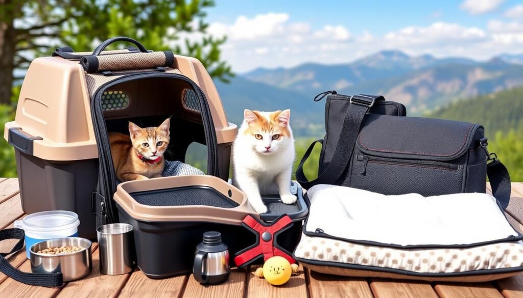 Partir en vacances avec son chat