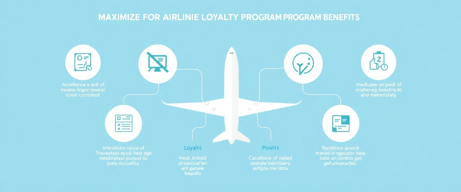 Infographie montrant comment maximiser les avantages des programmes de fidélité aérienne