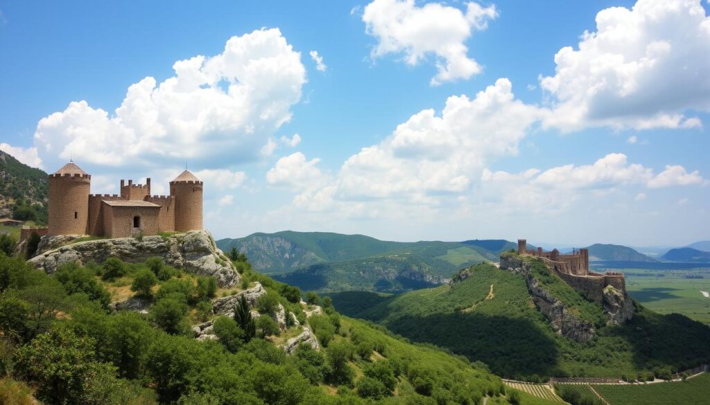 Route des châteaux cathares Carte et Conseils Pratiques pour un road trip