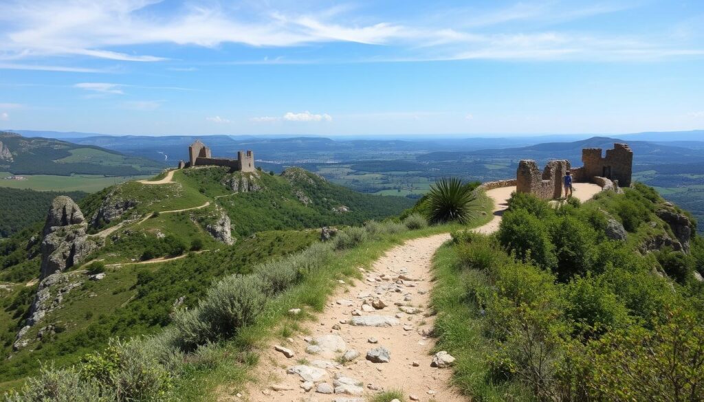 Route des châteaux cathares Carte et Conseils Pratiques pour un road trip