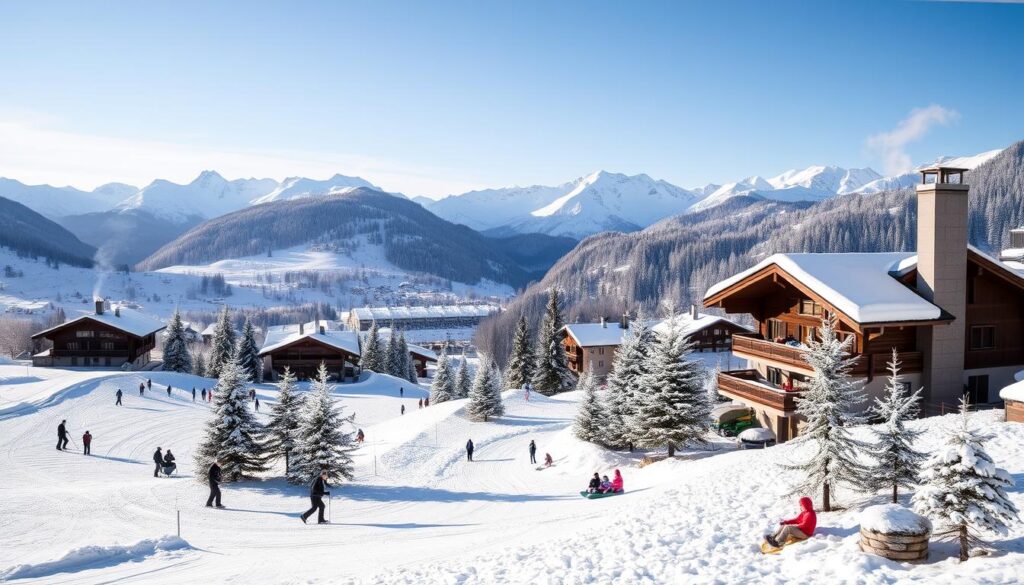 Crans-Montana en Hiver : Ski, Luge et Moments Magiques