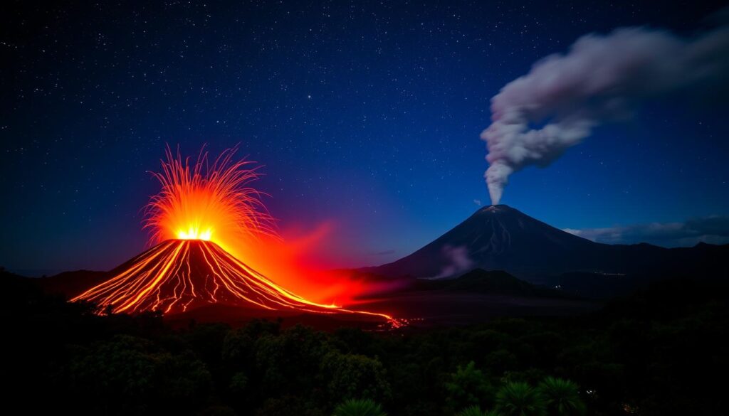 Où voir les volcans actifs les plus impressionnants ?