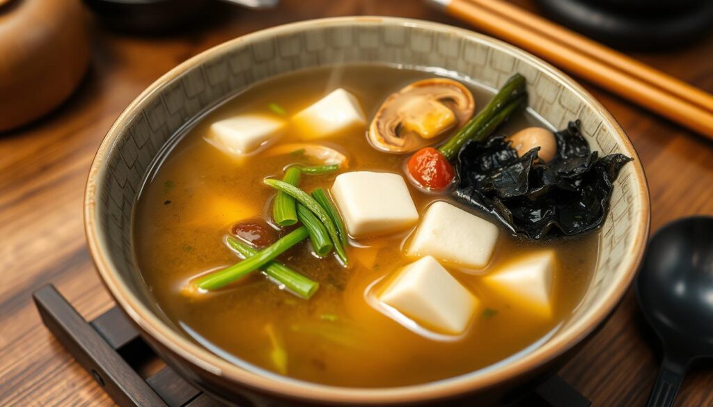 soupe miso japonaise