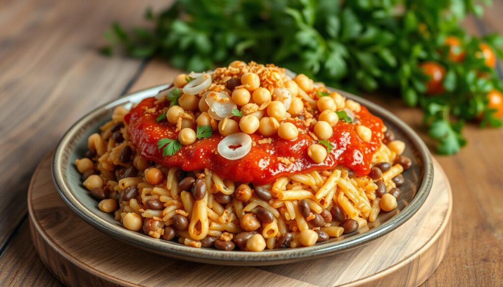 Koshari égyptien