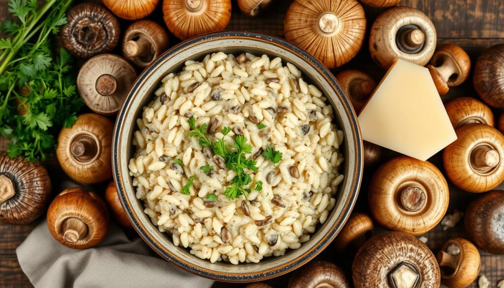 risotto aux champignons