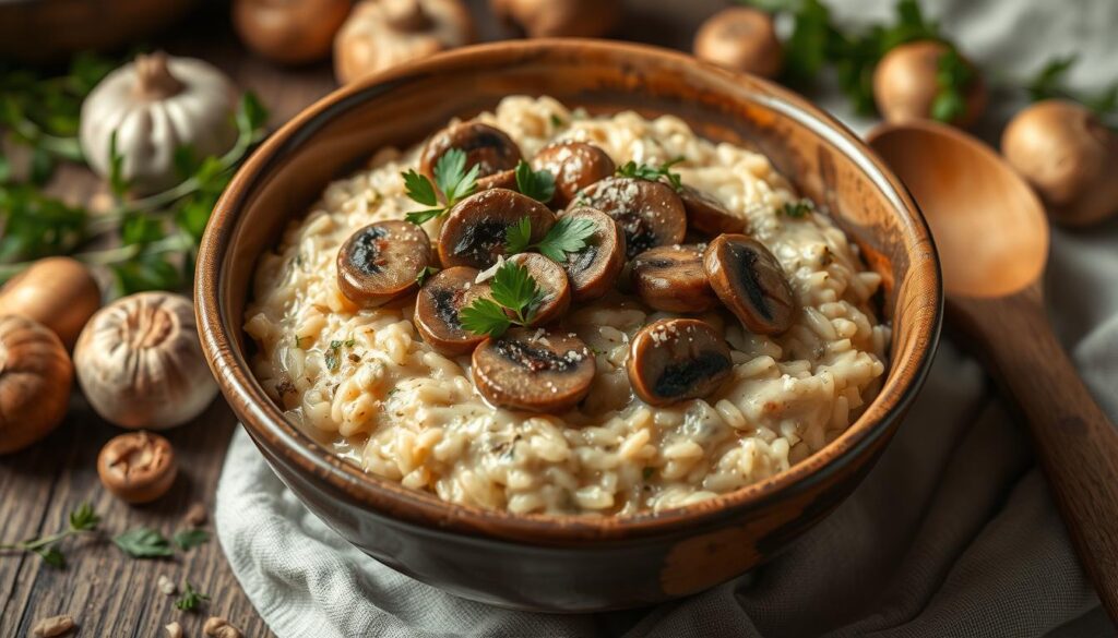 risotto aux champignons