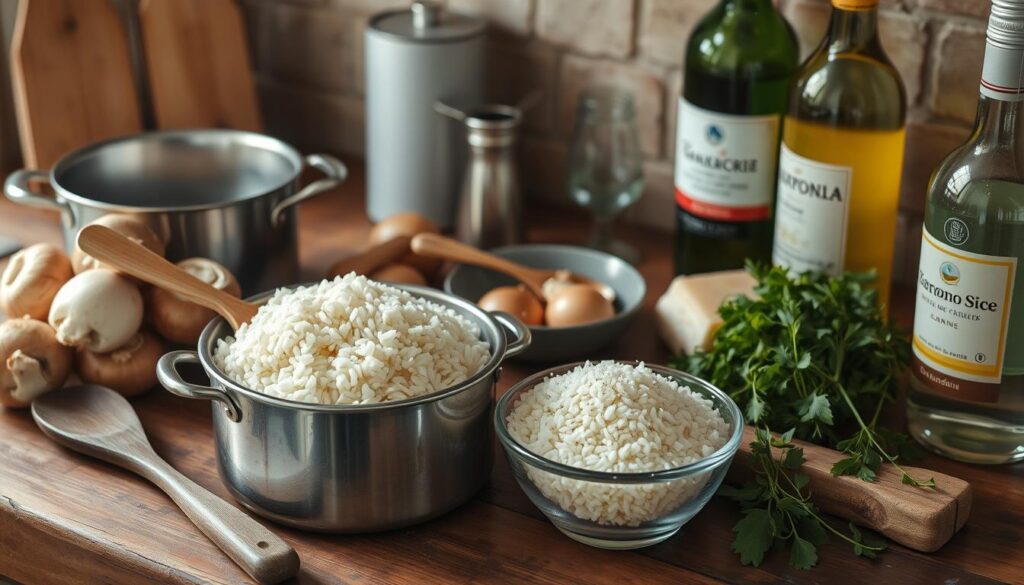 risotto aux champignons