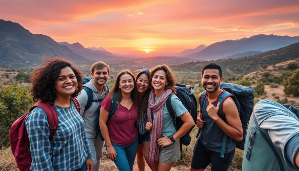 Voyage en groupe pour personne seule