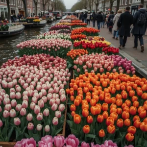 Bloemenmarkt - Marché aux fleurs