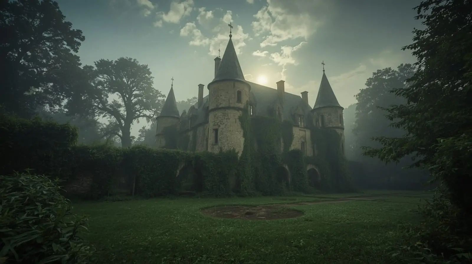 château abandonné en France