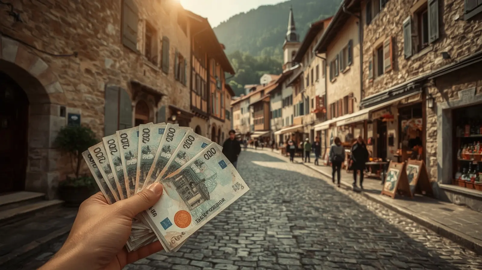 Le village de Ponga dans les Asturies Espagne
