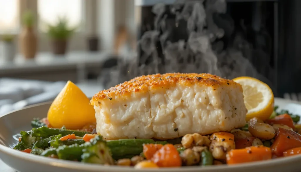 recette cabillaud air fryer ninja