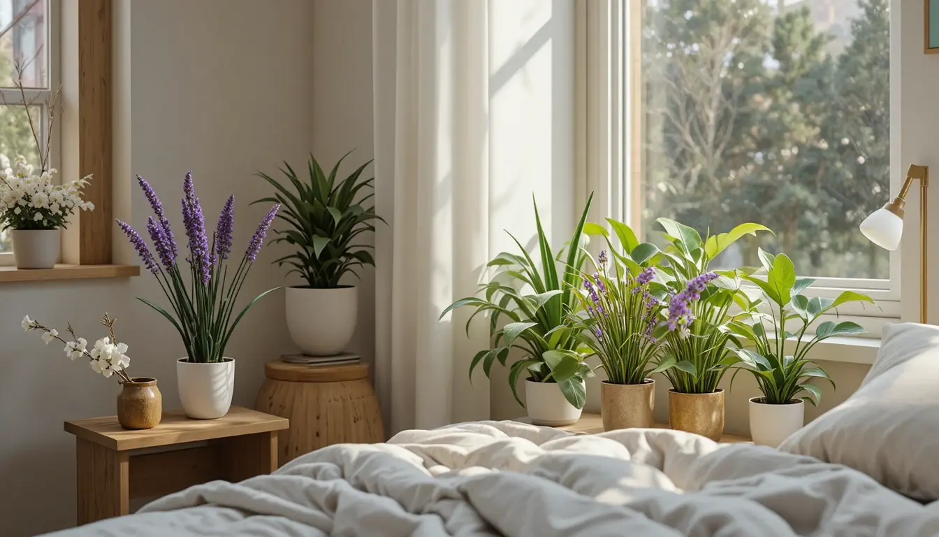 plante mettre dans une chambre pour bien dormir