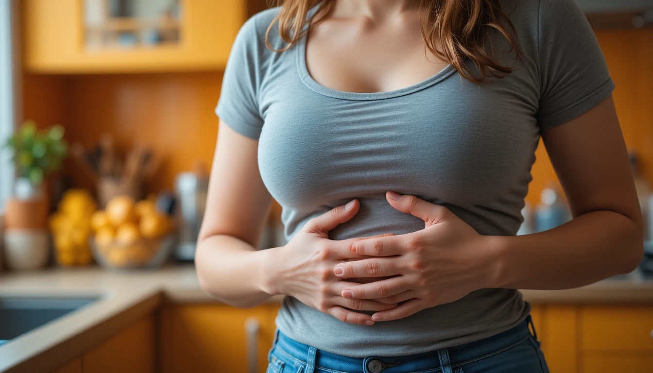 Ventre gonflé en permanence